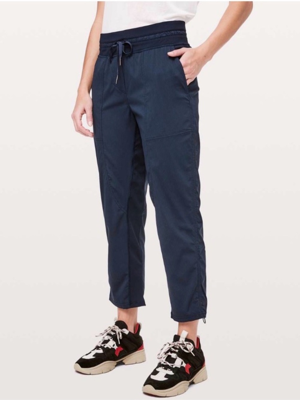 Lululemon Dance Studio Mid Rise Crop True Navy
